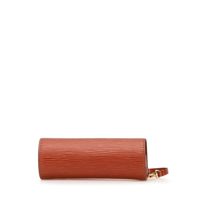 Louis Vuitton Epi Pochette Papillon Brown Leather Good condition - Inside View