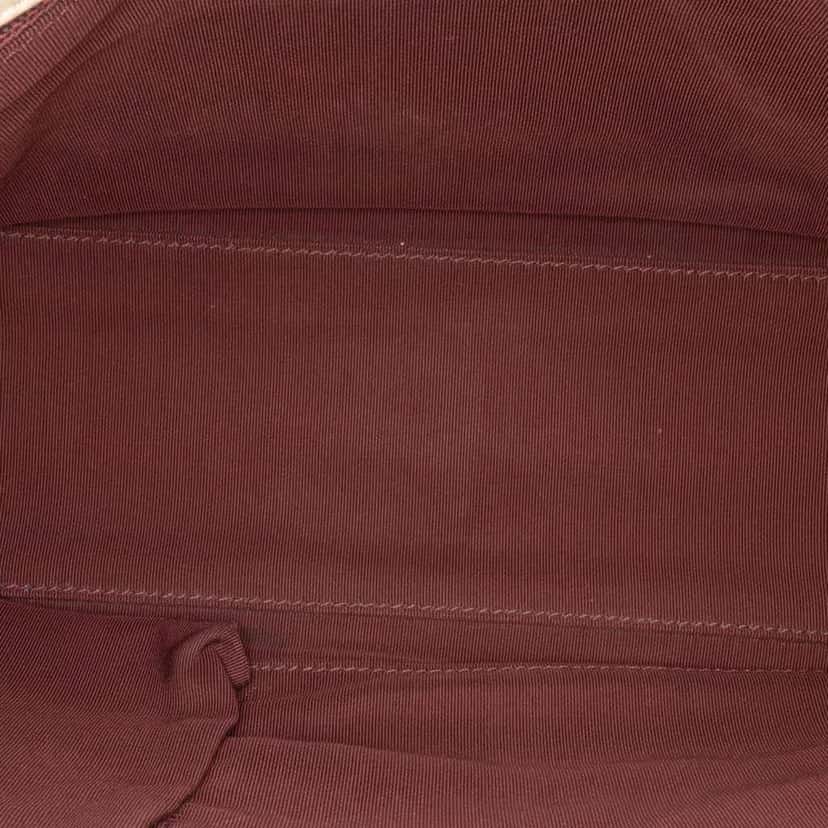 Chanel CC Bicolor Quilted Calfskin and Caviar Single Flap Brown Leather Good condition - Model View