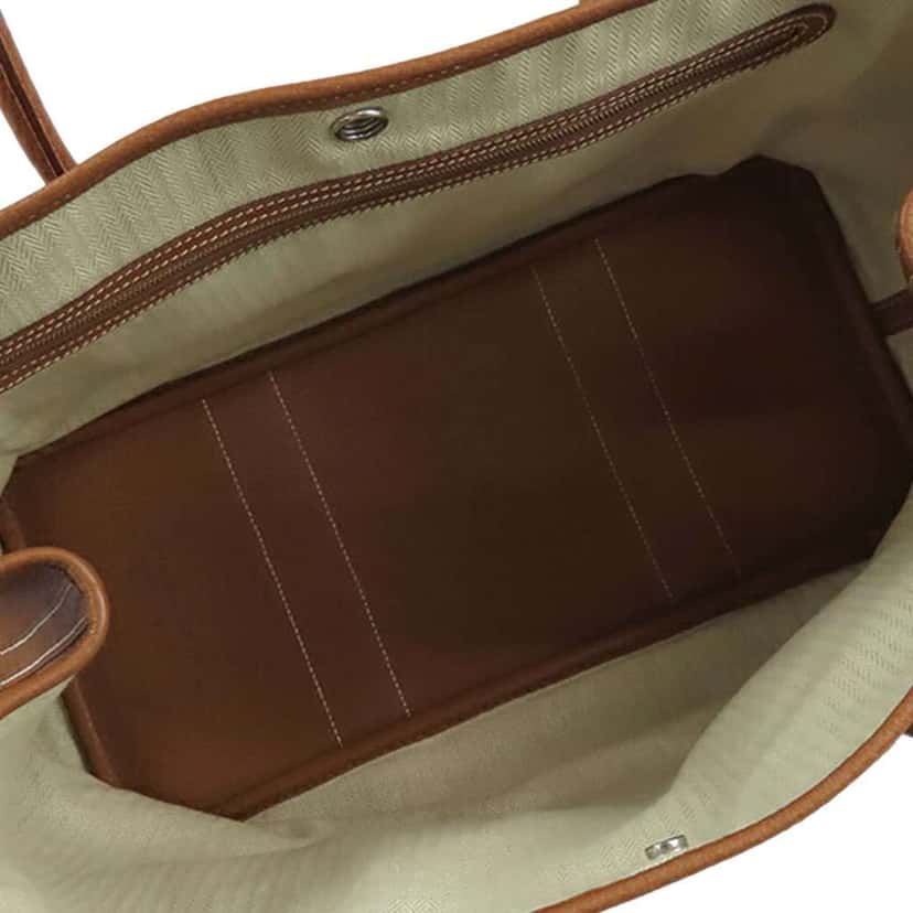 Hermès Negonda Garden Party 36 Brown Leather Good condition - Model View