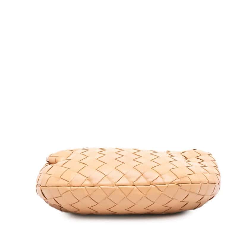 Bottega Veneta Mini Nappa Intrecciato Jodie Brown Leather Good condition - Inside View