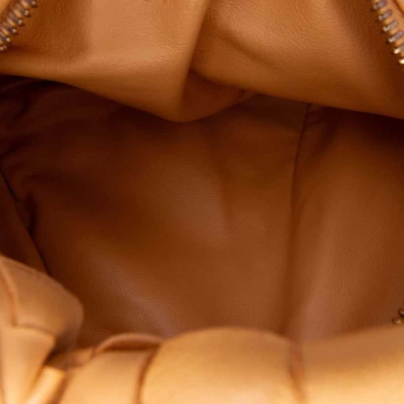 Bottega Veneta Mini Nappa Intrecciato Jodie Brown Leather Good condition - Model View