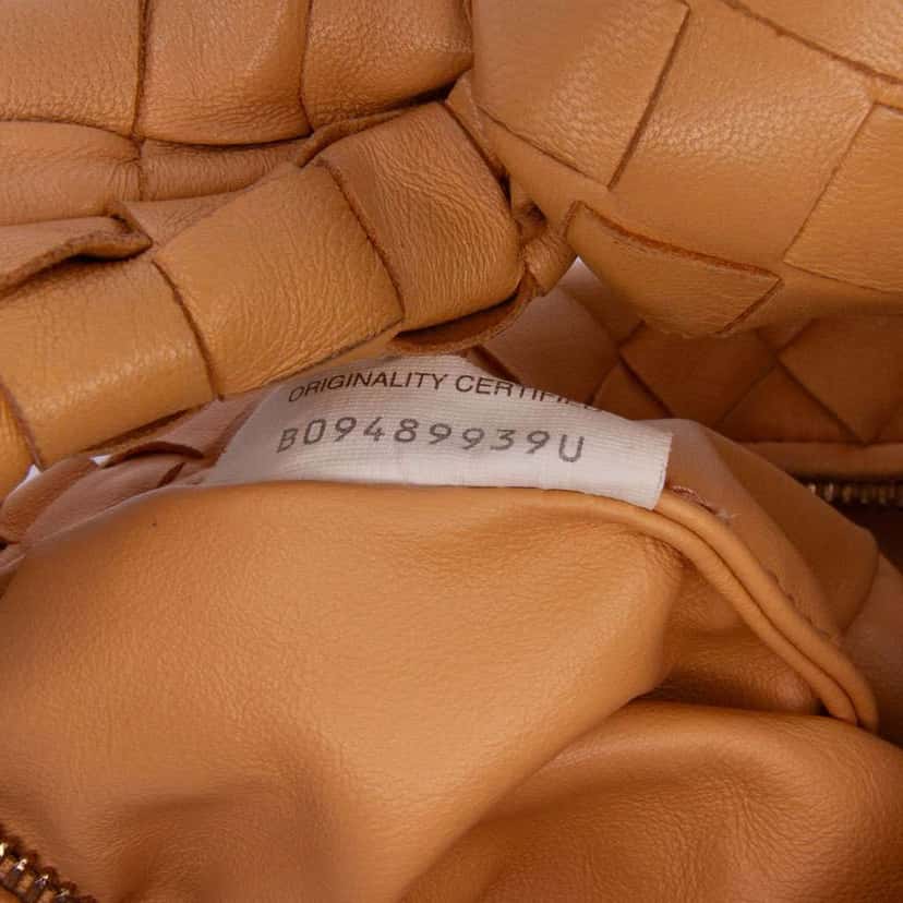 Bottega Veneta Mini Nappa Intrecciato Jodie Brown Leather Good condition - Box View