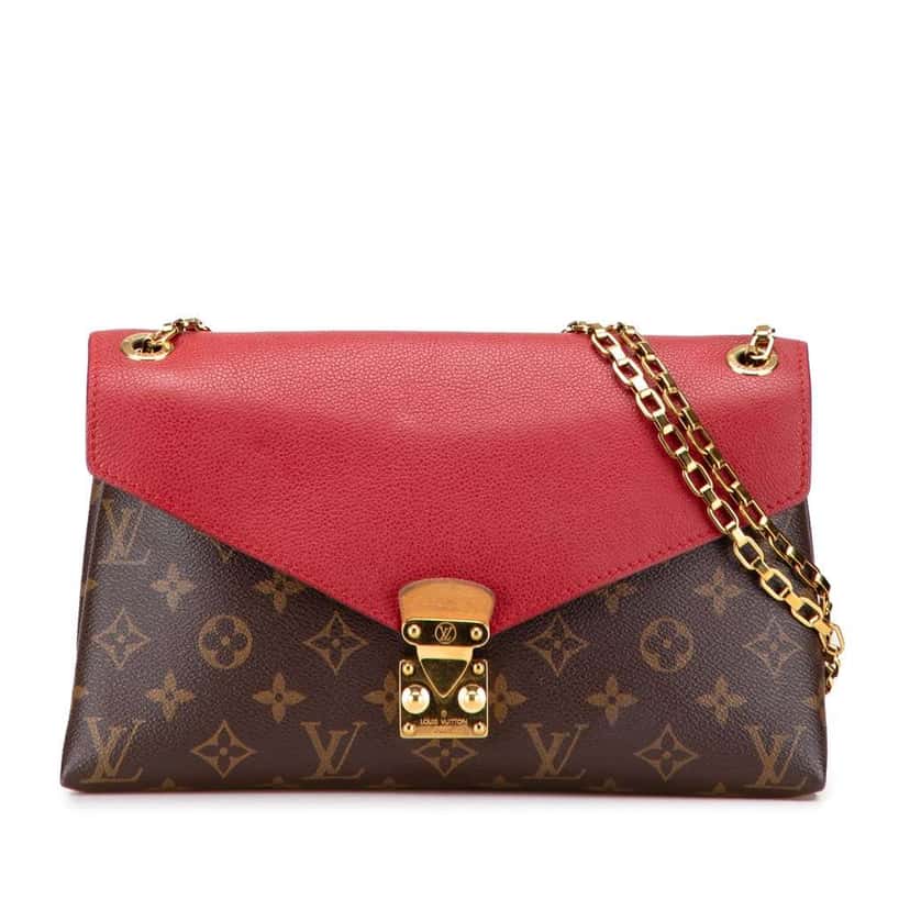 Louis Vuitton Monogram Pallas Chain Brown Canvas Good condition - Front View
