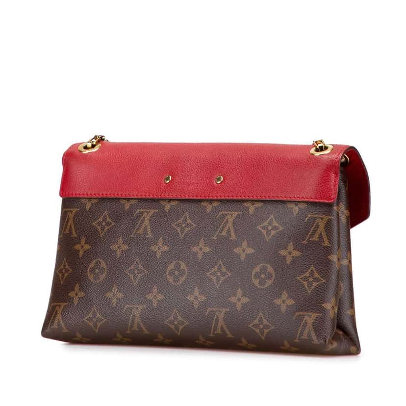 Louis Vuitton Monogram Pallas Chain Brown Canvas Good condition - Back View