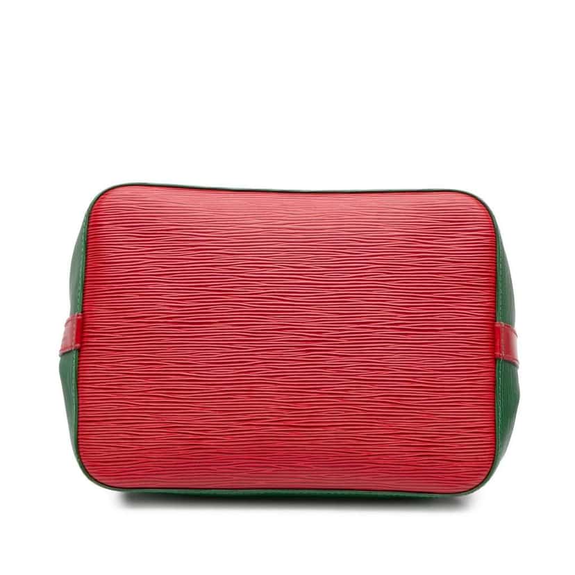 Louis Vuitton Epi Petit Bicolor Noe Green Leather Good condition - Inside View