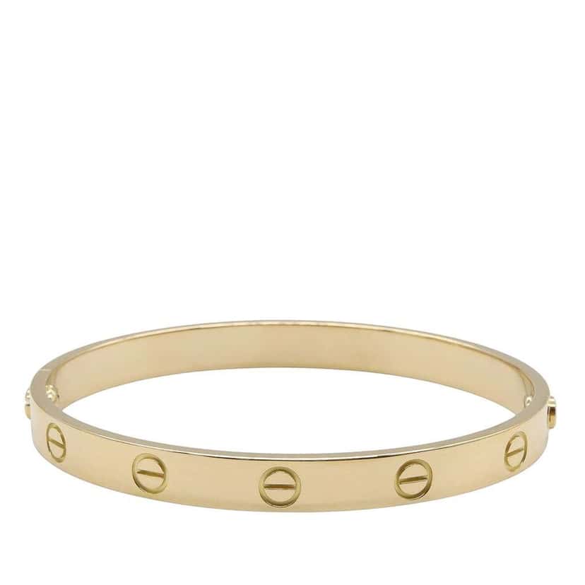 Cartier 18K Yellow Gold Love Bracelet Gold Gold Good condition - Inside View
