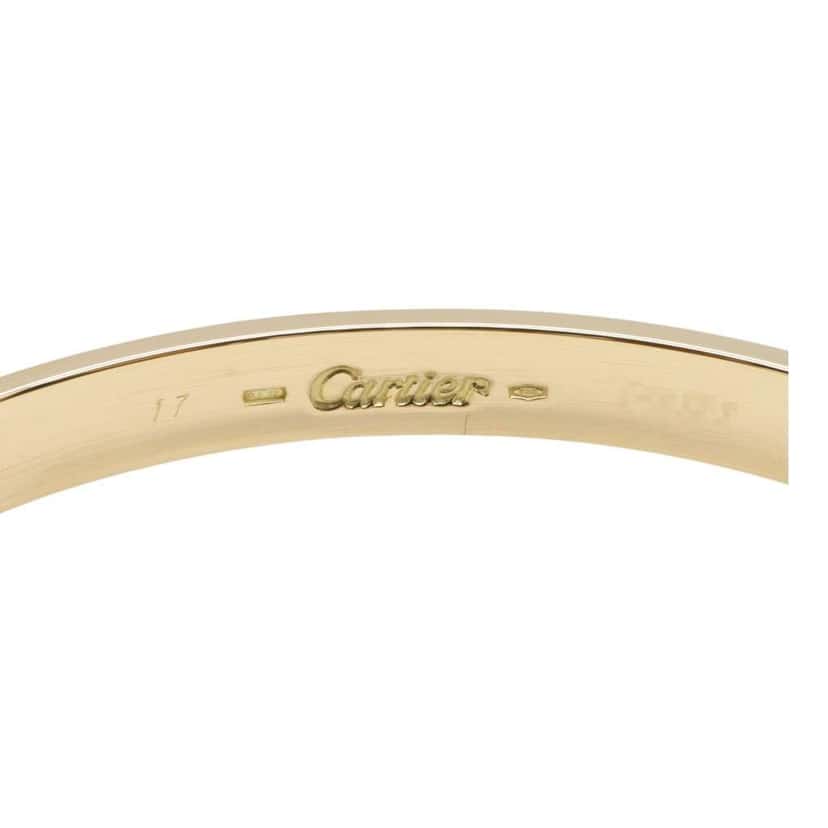 Cartier 18K Yellow Gold Love Bracelet Gold Gold Good condition - Model View