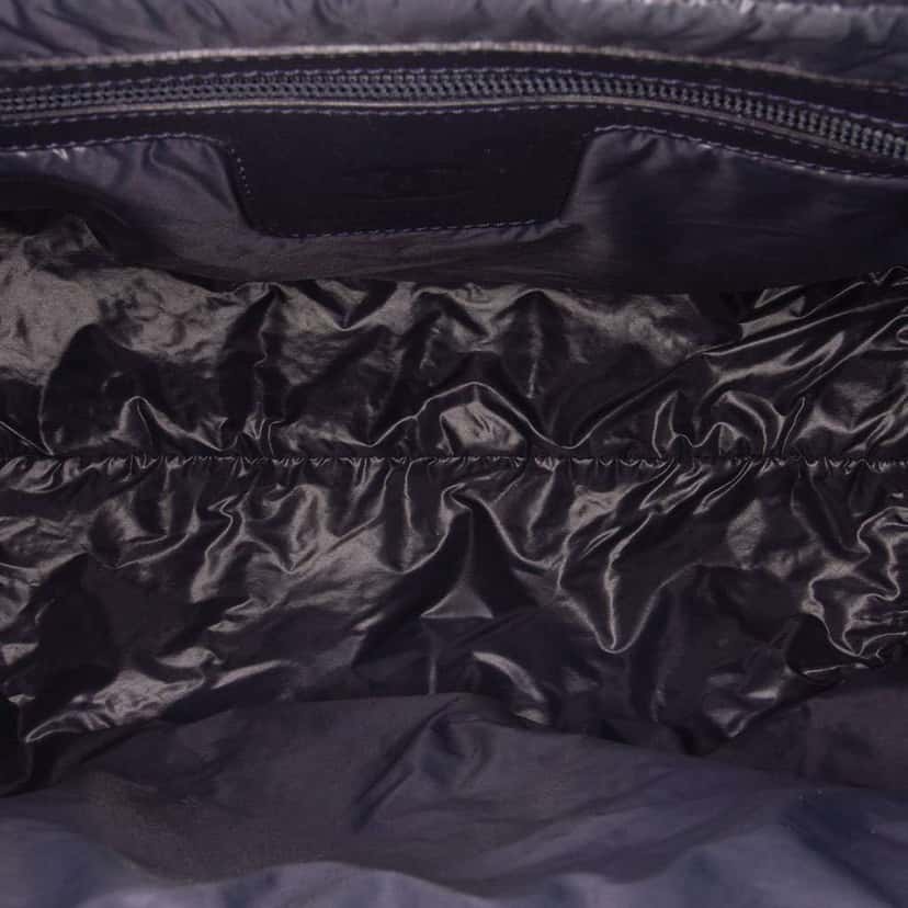 Chanel Medium Nylon Coco Cocoon Bowling Bag Brown Good condition - Model View