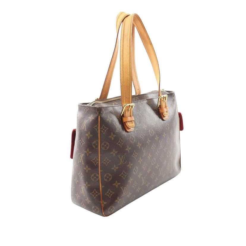 Louis Vuitton Monogram Multipli Cite Brown Canvas Good condition - Back View