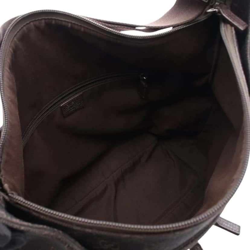 Gucci GG Canvas Crossbody Brown Canvas Good condition - Inside View