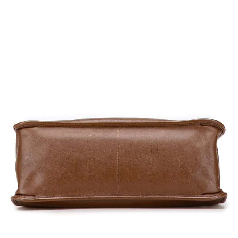 Gucci Medium Leather Horsebit 1955 Tote Brown Leather Good condition - Inside View