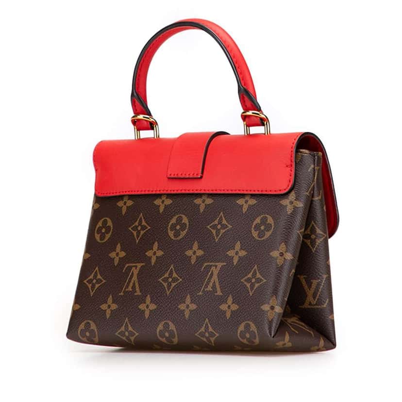 Louis Vuitton Monogram Locky BB Brown Canvas Good condition - Back View
