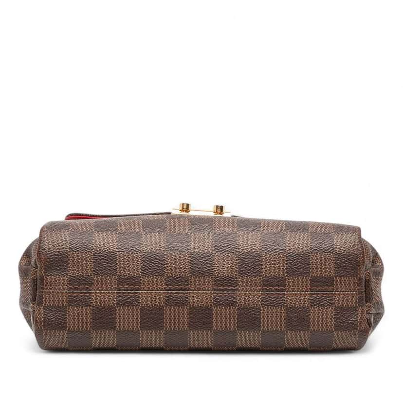 Louis Vuitton Damier Ebene Croisette Brown Canvas Good condition - Inside View
