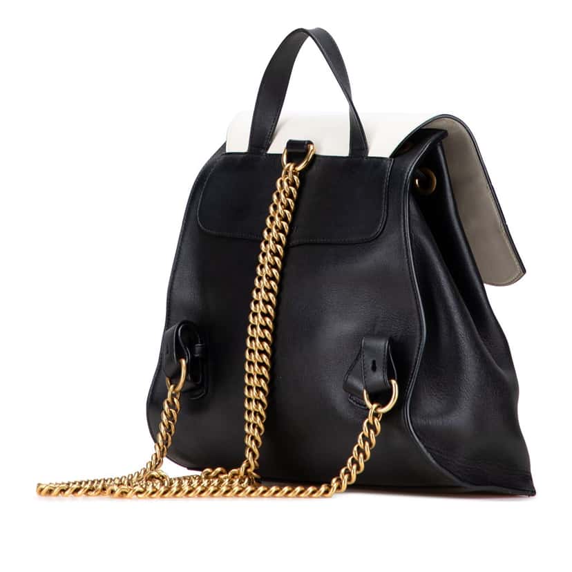 Gucci Leather Studded Animalier Malin Backpack Black Leather Good condition - Back View