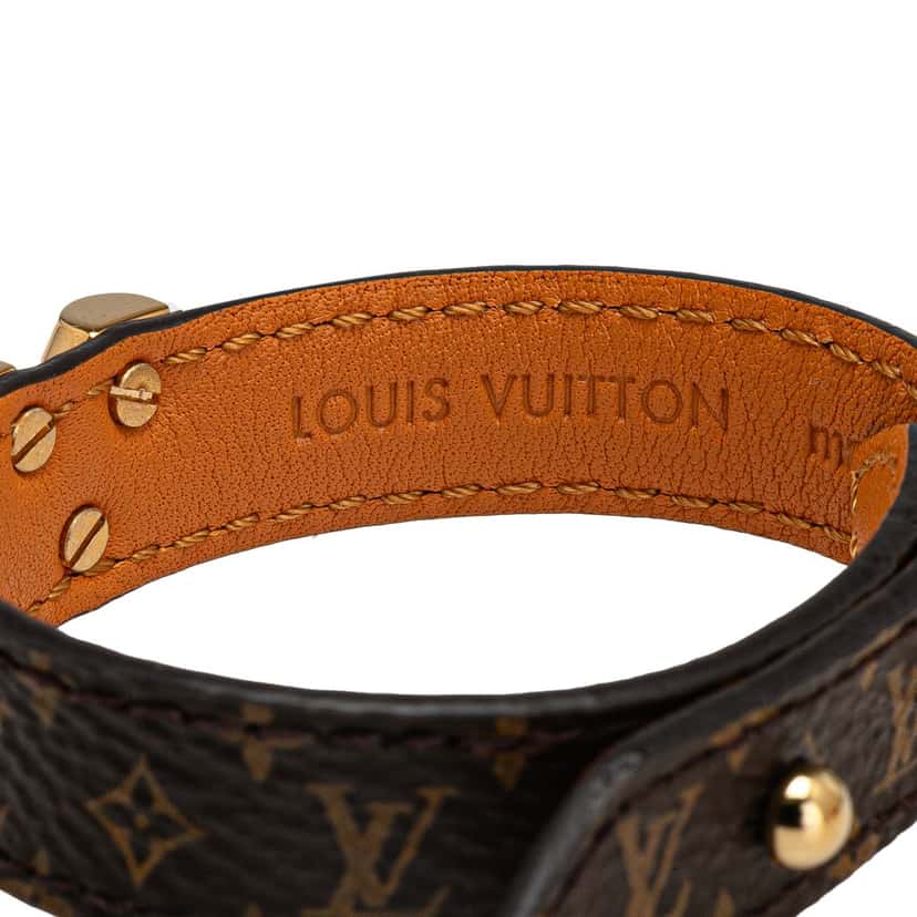 Louis Vuitton Monogram Essential V Bracelet Brown Canvas Very good condition - Model View