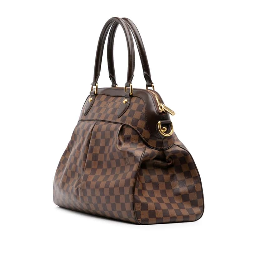 Louis Vuitton Damier Ebene Trevi GM Brown Canvas Good condition - Back View
