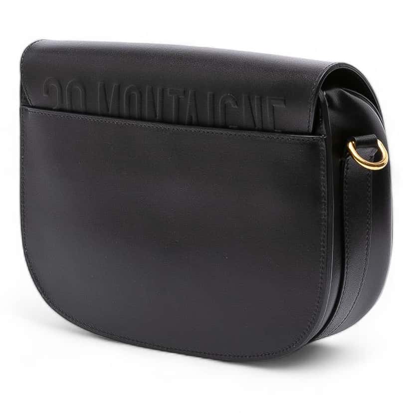 Dior Medium Leather Bobby Crossbody Black Leather Good condition - Back View