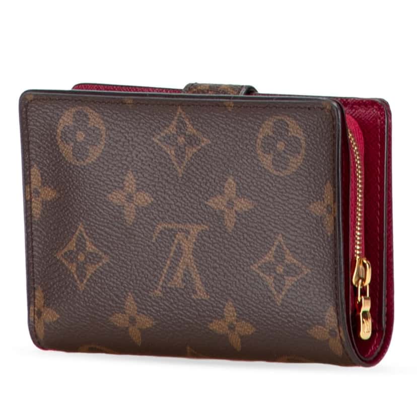 Louis Vuitton Monogram Juliette Wallet Brown Canvas Good condition - Back View
