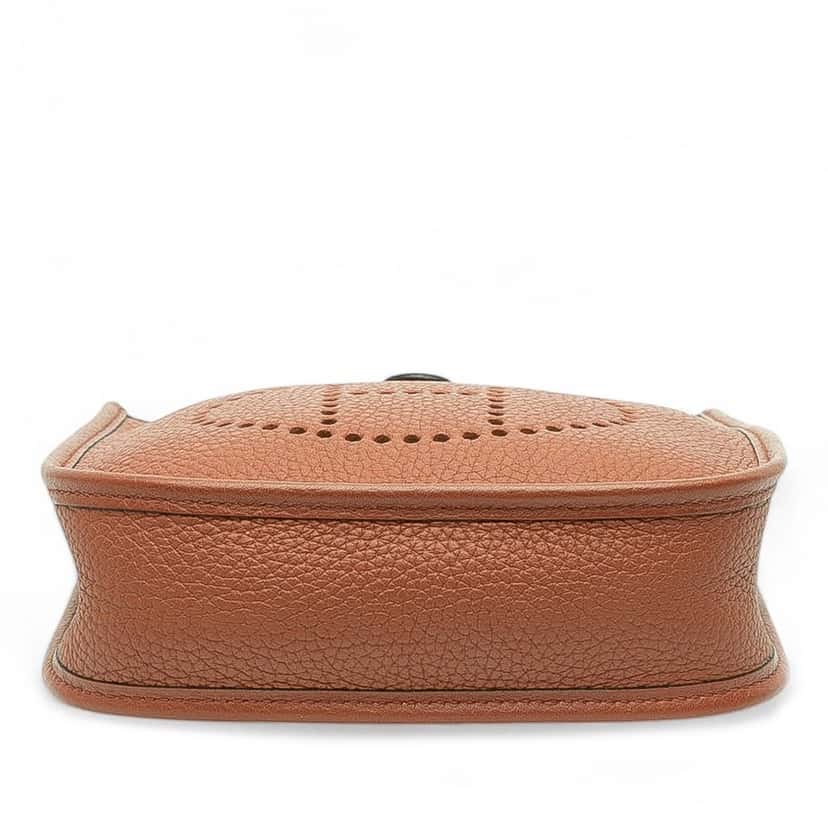 Hermès Clemence Evelyne 16 TPM Brown Leather Good condition - Inside View