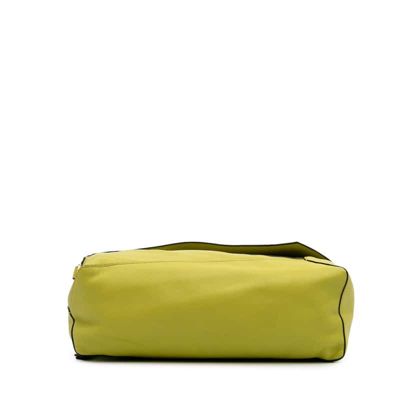 Loewe Calfskin Puzzle Hobo Yellow Leather Good condition - Inside View