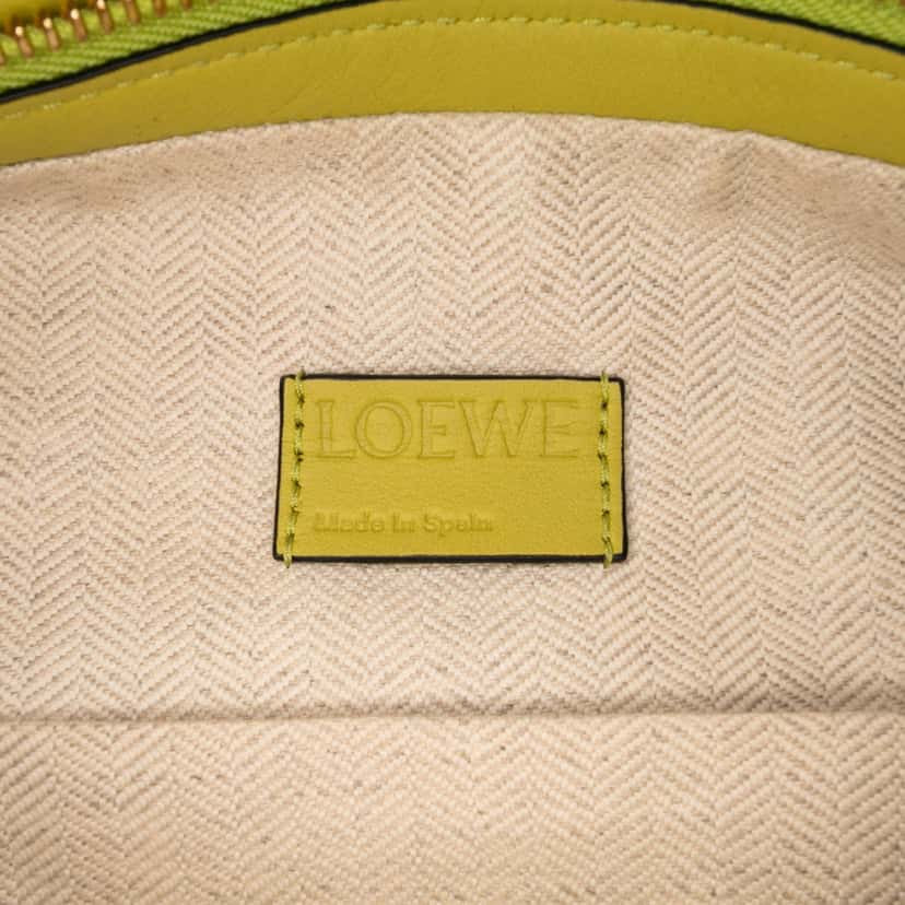 Loewe Calfskin Puzzle Hobo Yellow Leather Good condition - Box View