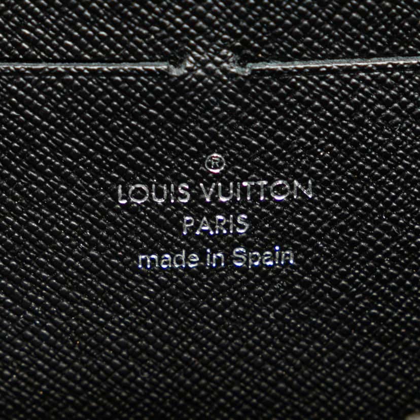 Louis Vuitton Epi Zippy Long Wallet Black Leather Good condition - Box View