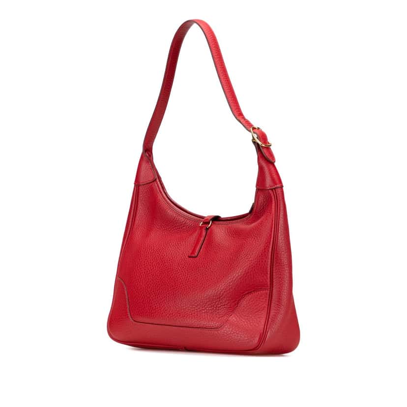 Hermès Togo Trim II 31 Red Leather Good condition - Back View