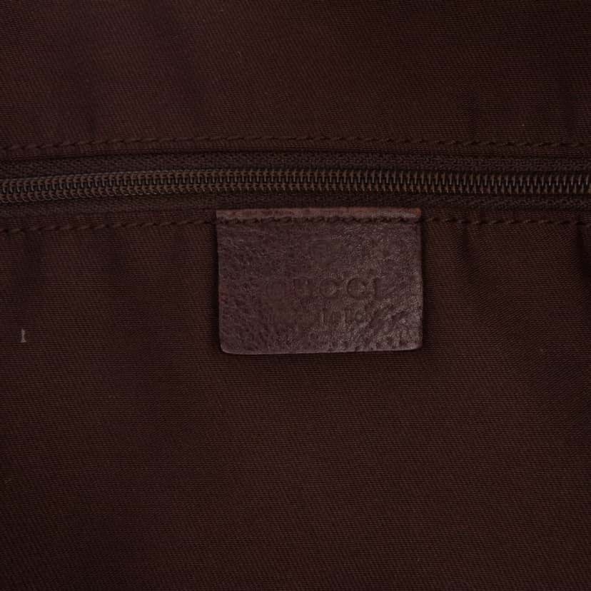 Gucci Medium GG Canvas Abbey D Ring Tote Brown Canvas Good condition - Box View