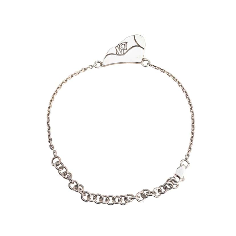 Dior Sterling Silver Saddle Charm Bracelet Silver Silver Good condition - Inside View