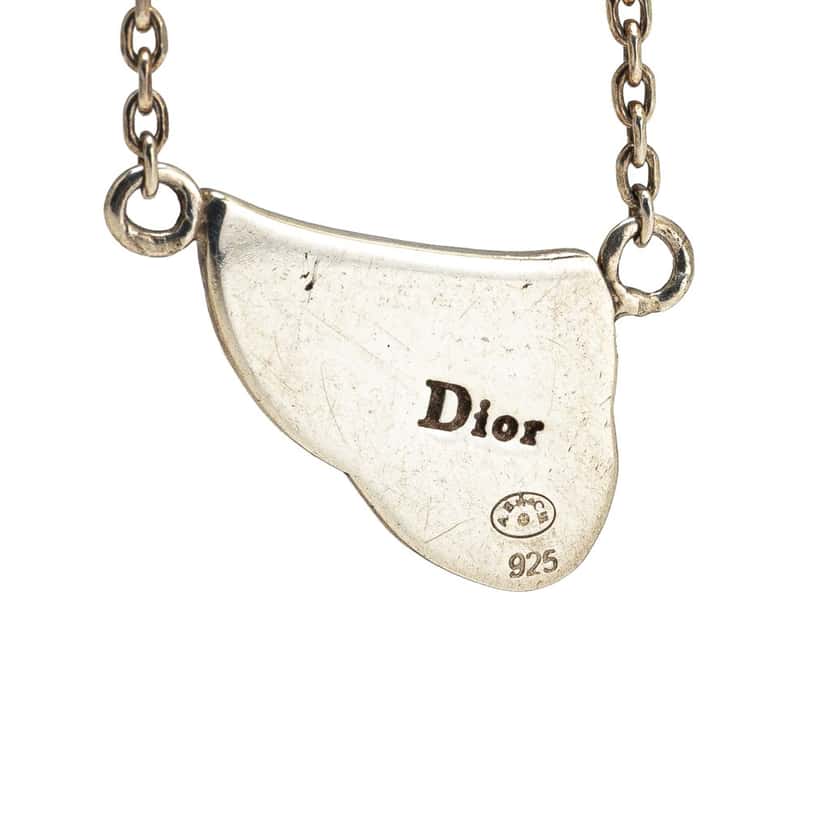 Dior Sterling Silver Saddle Charm Bracelet Silver Silver Good condition - Model View