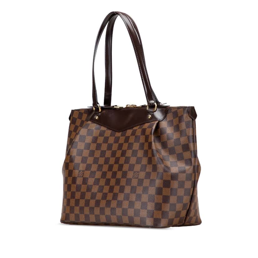 Louis Vuitton Damier Ebene Westminster GM Brown Canvas Good condition - Back View