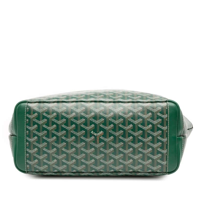 Goyard Goyardine Artois PM Green Canvas Good condition - Inside View