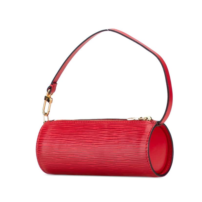 Louis Vuitton Epi Pochette Papillon Red Leather Good condition - Back View