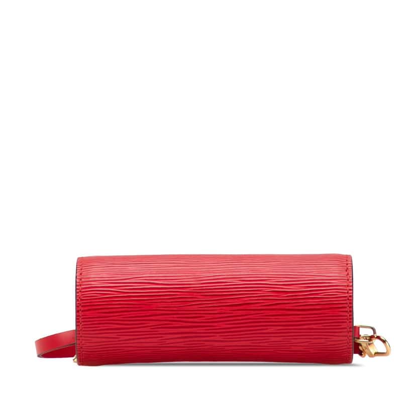 Louis Vuitton Epi Pochette Papillon Red Leather Good condition - Inside View