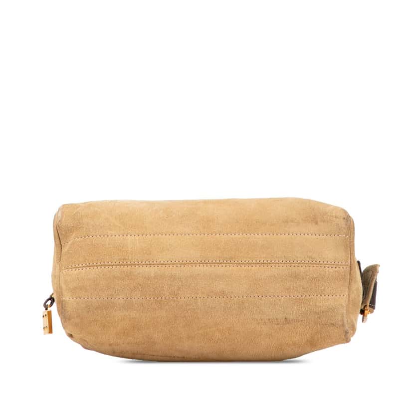 Loewe Suede Anagram Crossbody Brown Leather Good condition - Inside View
