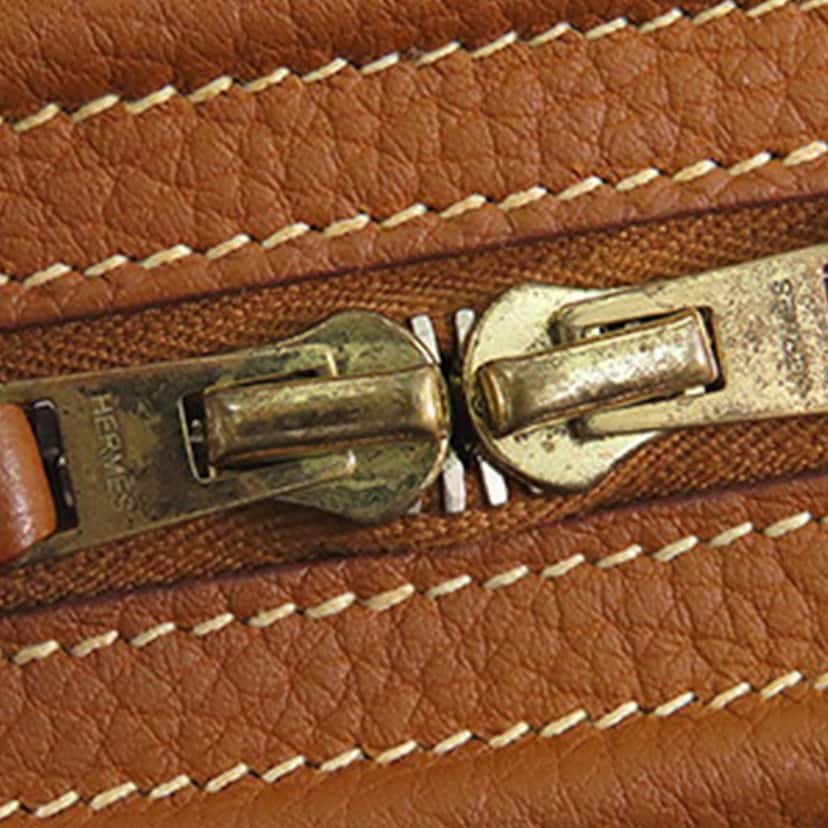 Hermès Togo Sac En Vie 26 Brown Leather Good condition - Box View