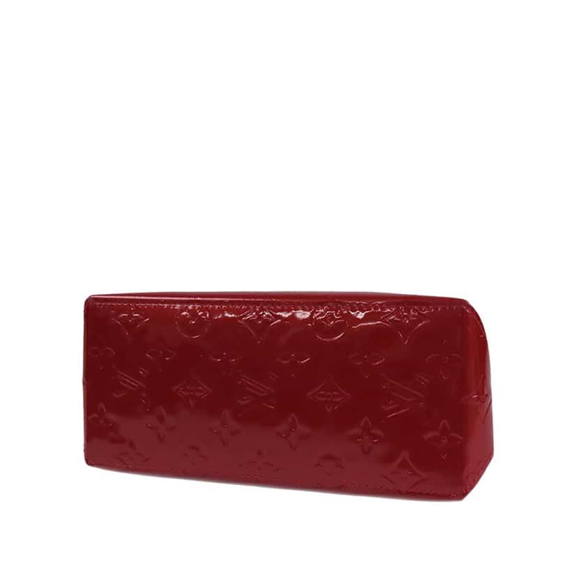 Louis Vuitton Monogram Vernis Reade PM Red Leather Good condition - Inside View