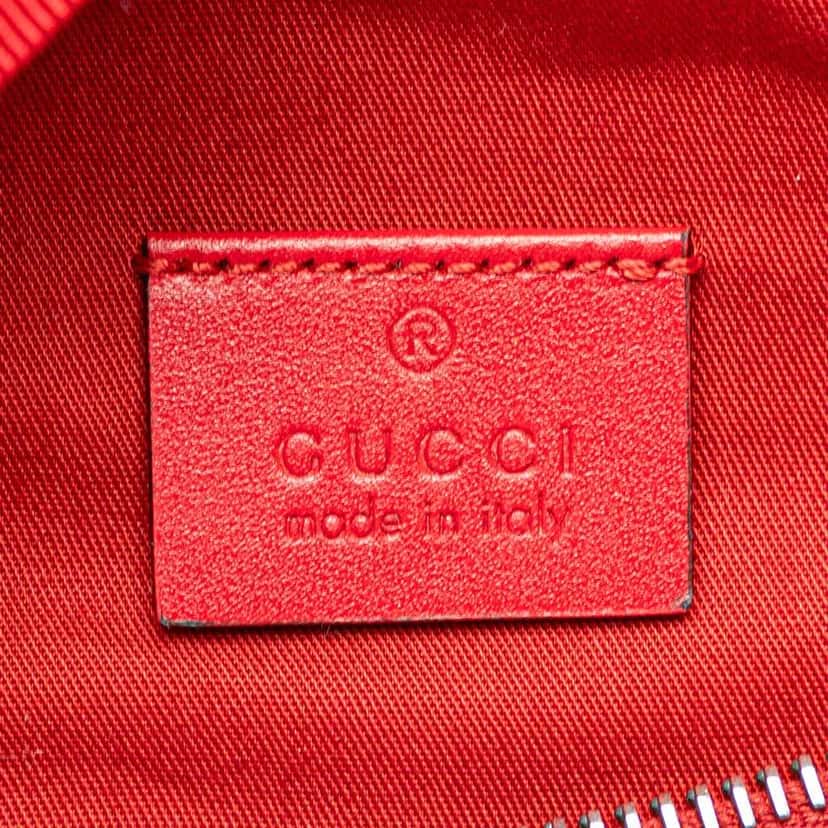 Gucci Kids GG Canvas Star Belt Bag Red Canvas Good condition - Box View