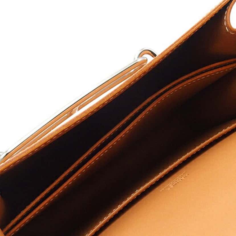 Hermès Mini Veau Butler Sac Roulis Brown Leather Good condition - Model View