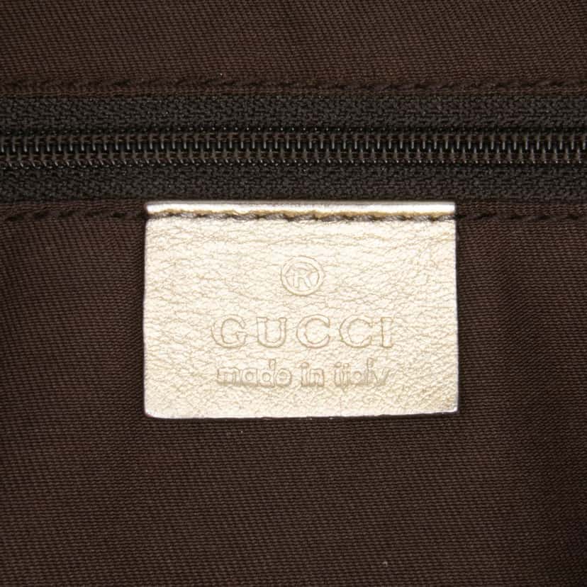Gucci Large GG Canvas Abbey D Ring Tote Brown Canvas Good condition - Box View