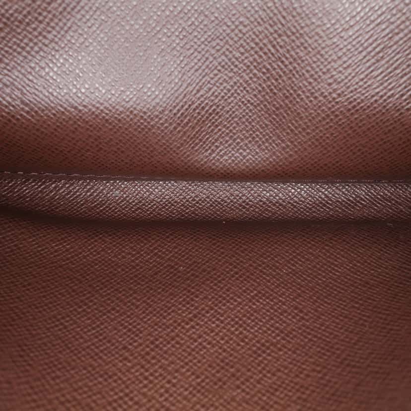 Louis Vuitton Damier Ebene Sarah Wallet Brown Canvas Good condition - Box View