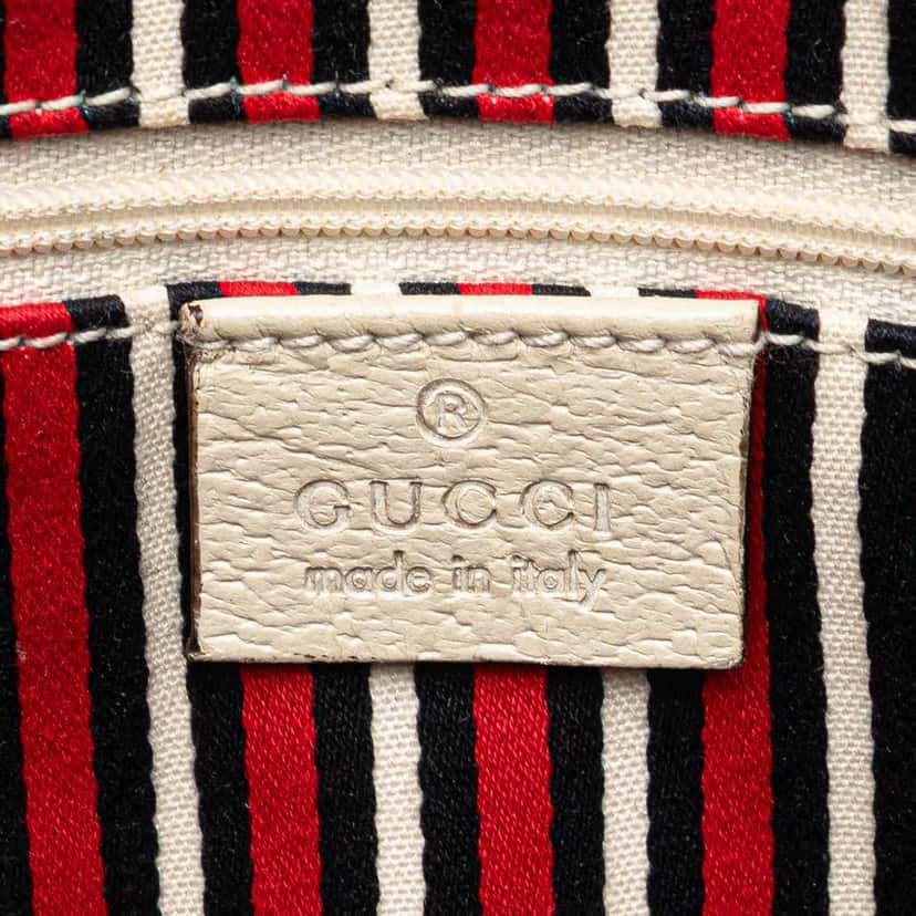 Gucci 85th Anniversary Canvas Logo Abbey D Ring Tote Blue Canvas Good condition - Box View