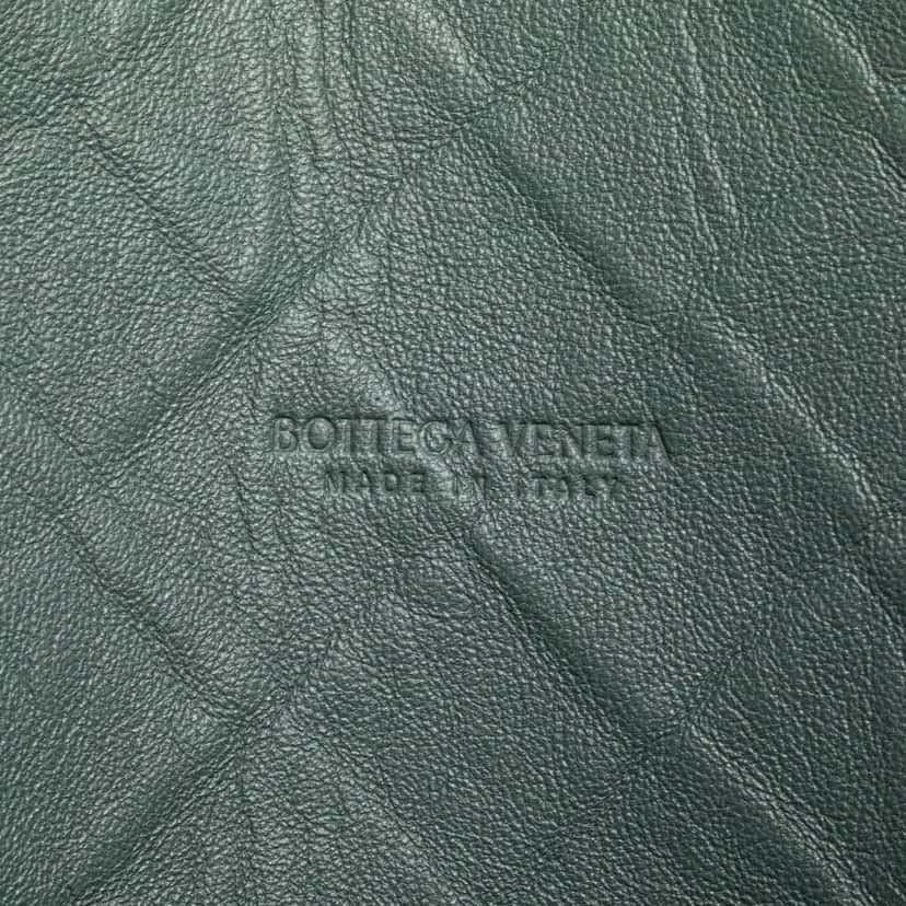Bottega Veneta Lambskin Maxi Intrecciato Tote Grey Leather Good condition - Box View