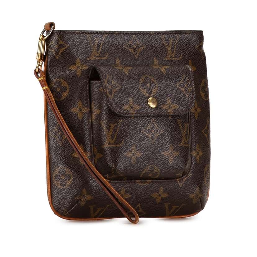 Louis Vuitton Monogram Partition Brown Canvas Fair condition - Back View