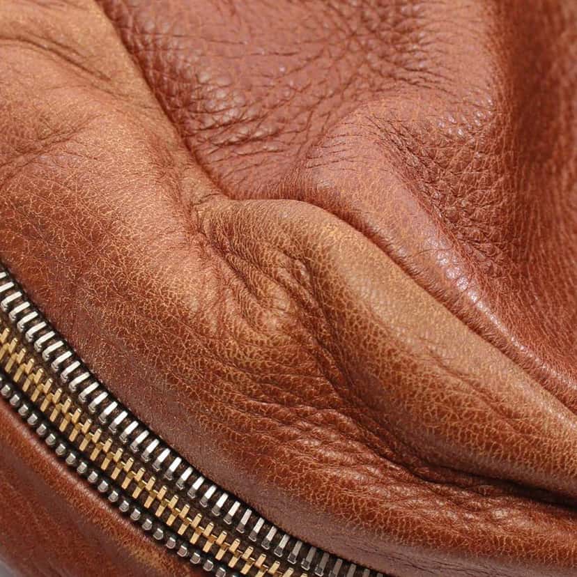 Prada Cervo Antik Hobo Bag Brown Leather Good condition - Box View