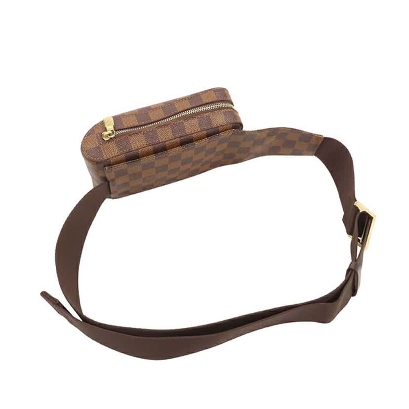 Louis Vuitton Damier Ebene Geronimos Brown Canvas Good condition - Back View