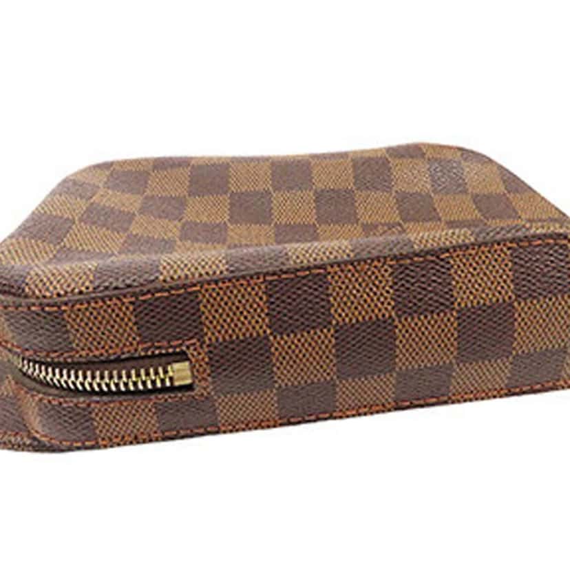 Louis Vuitton Damier Ebene Geronimos Brown Canvas Good condition - Box View