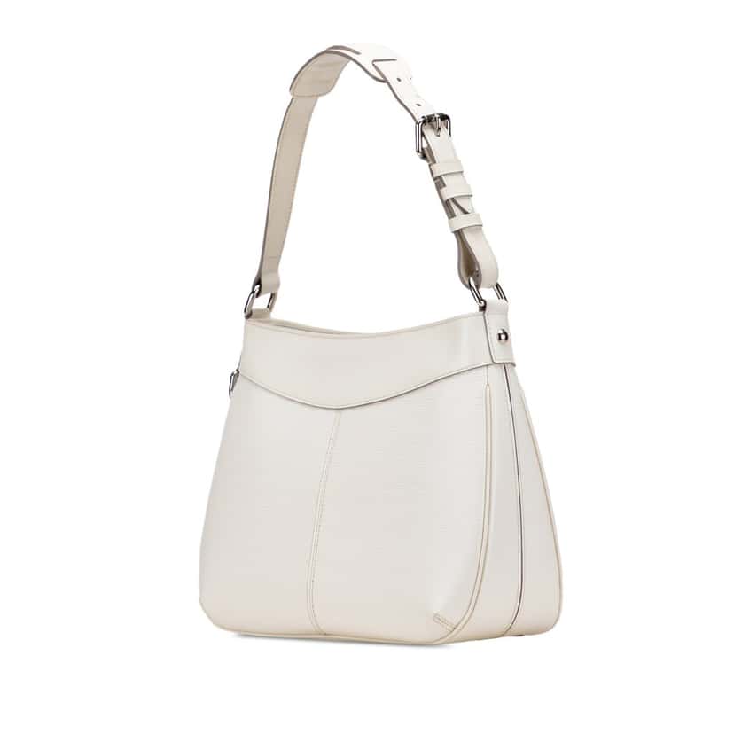 Louis Vuitton Epi Turenne GM White Leather Very good condition - Back View