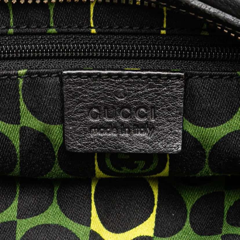 Gucci Leather Duchessa Hobo Black Leather Good condition - Box View