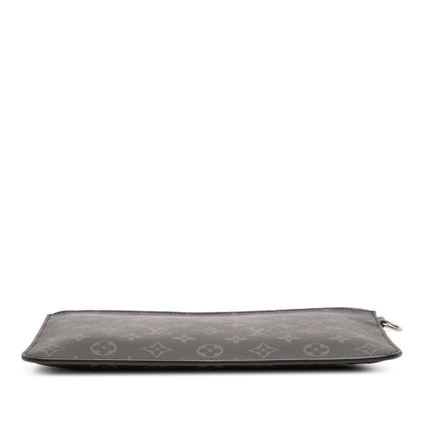 Louis Vuitton Monogram Eclipse Cabas Pochette Black Canvas Good condition - Inside View